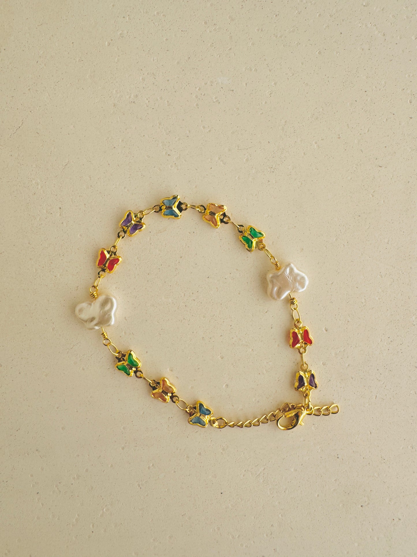 Colorful Butterfly Bracelet