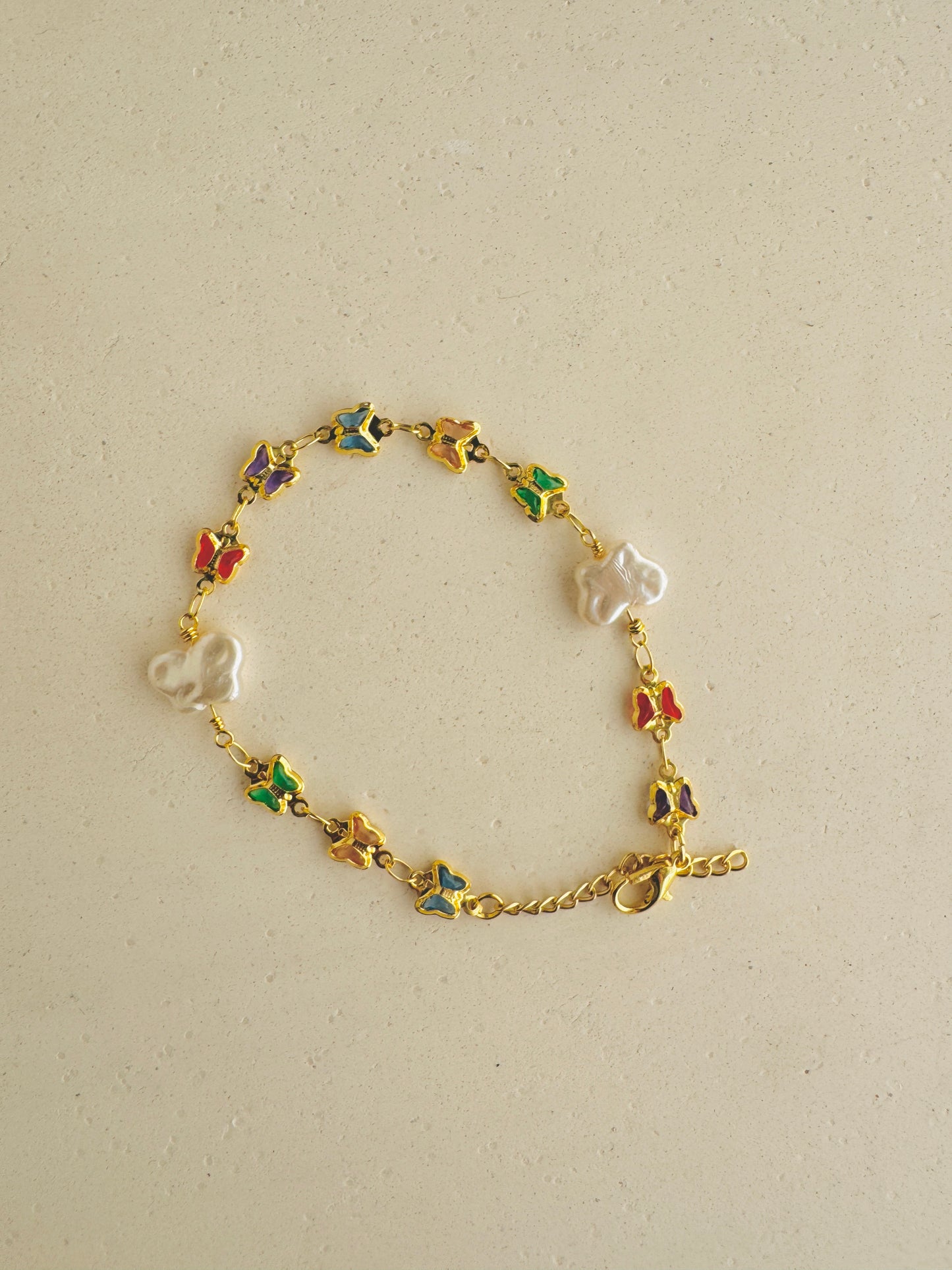 Colorful Butterfly Bracelet