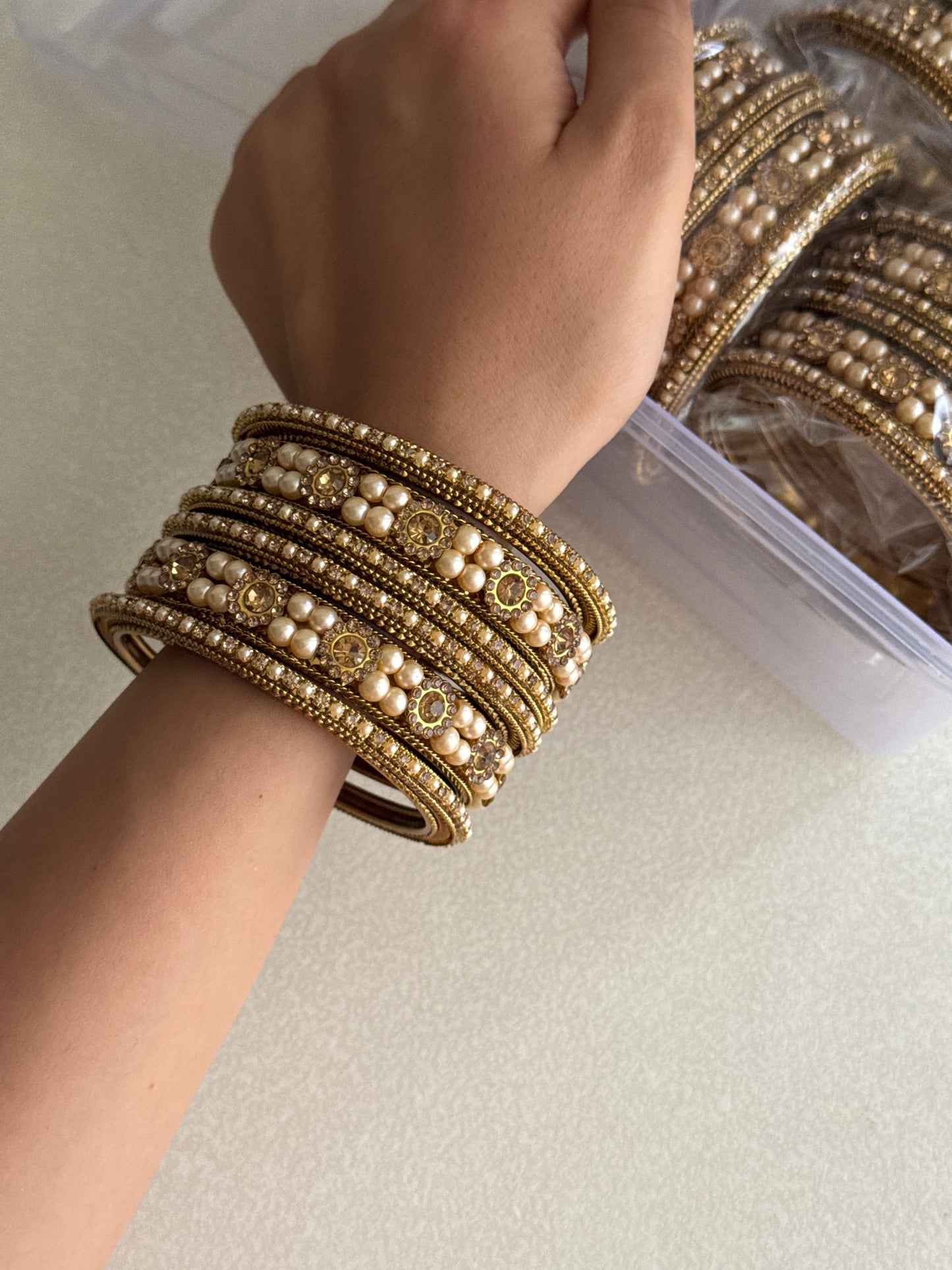 6 bangles Mehendi Set