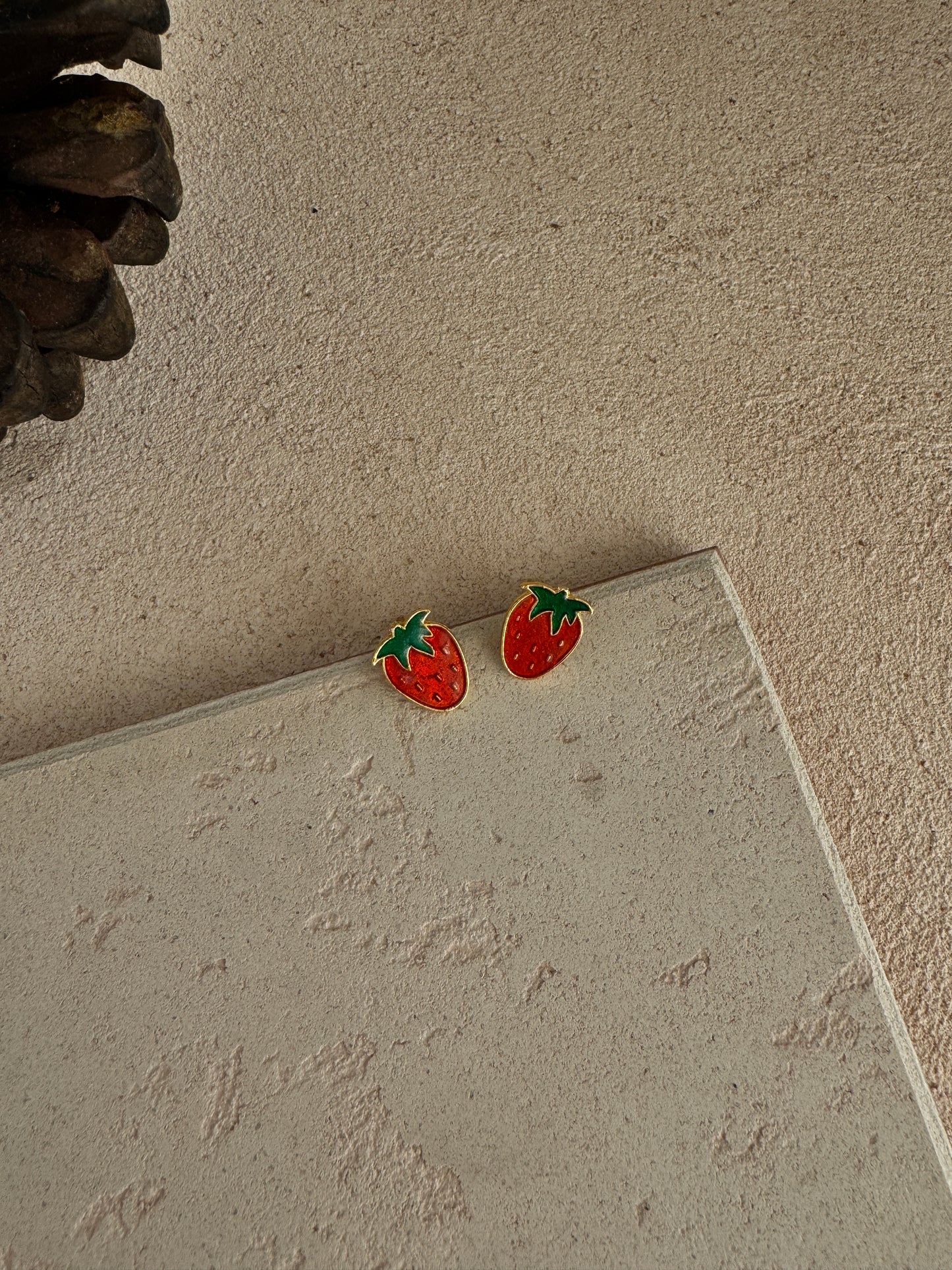Strawberry Earring