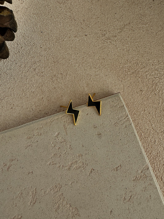 Black Thunder Earring