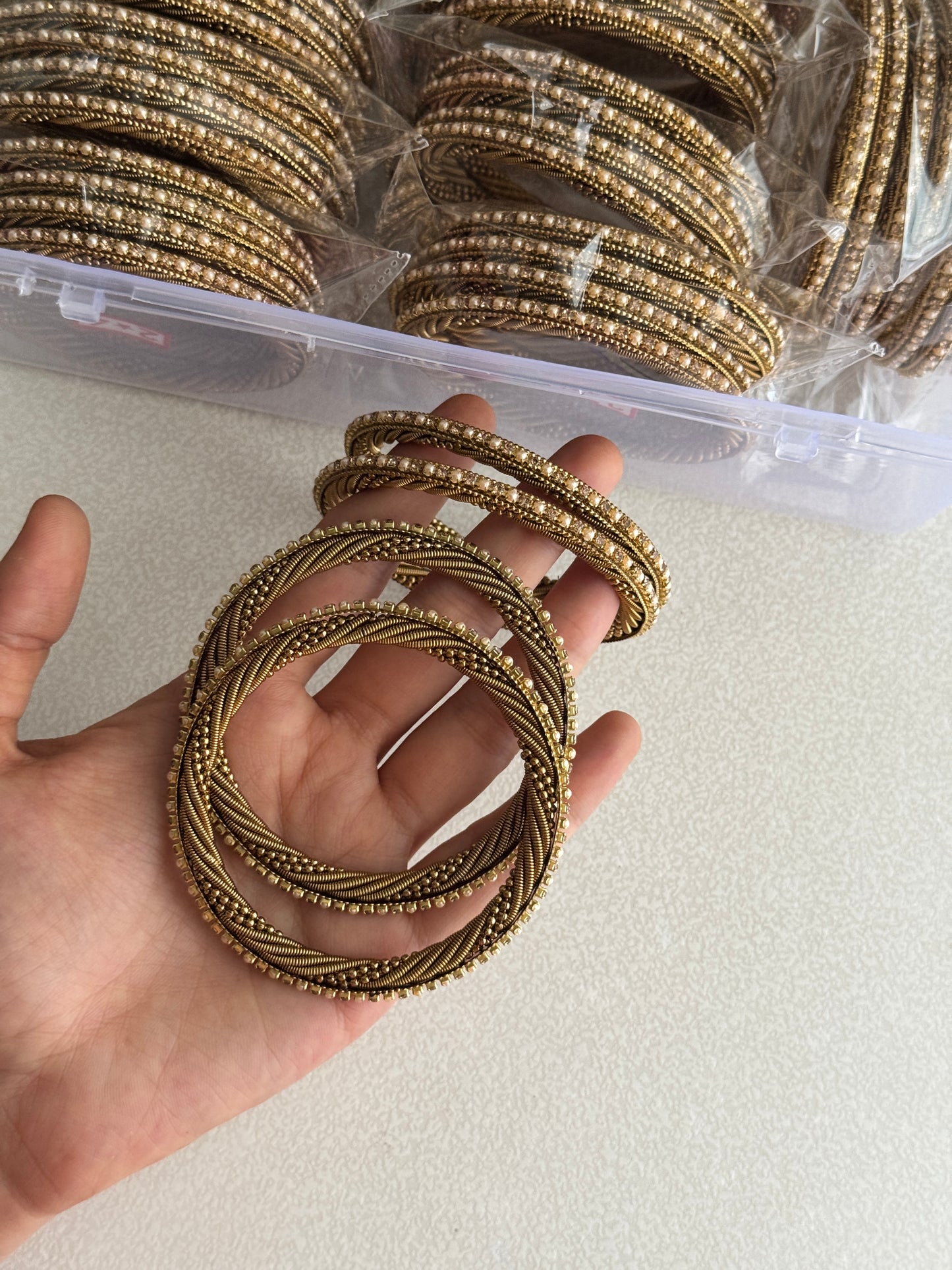 Antique 4 bangles set