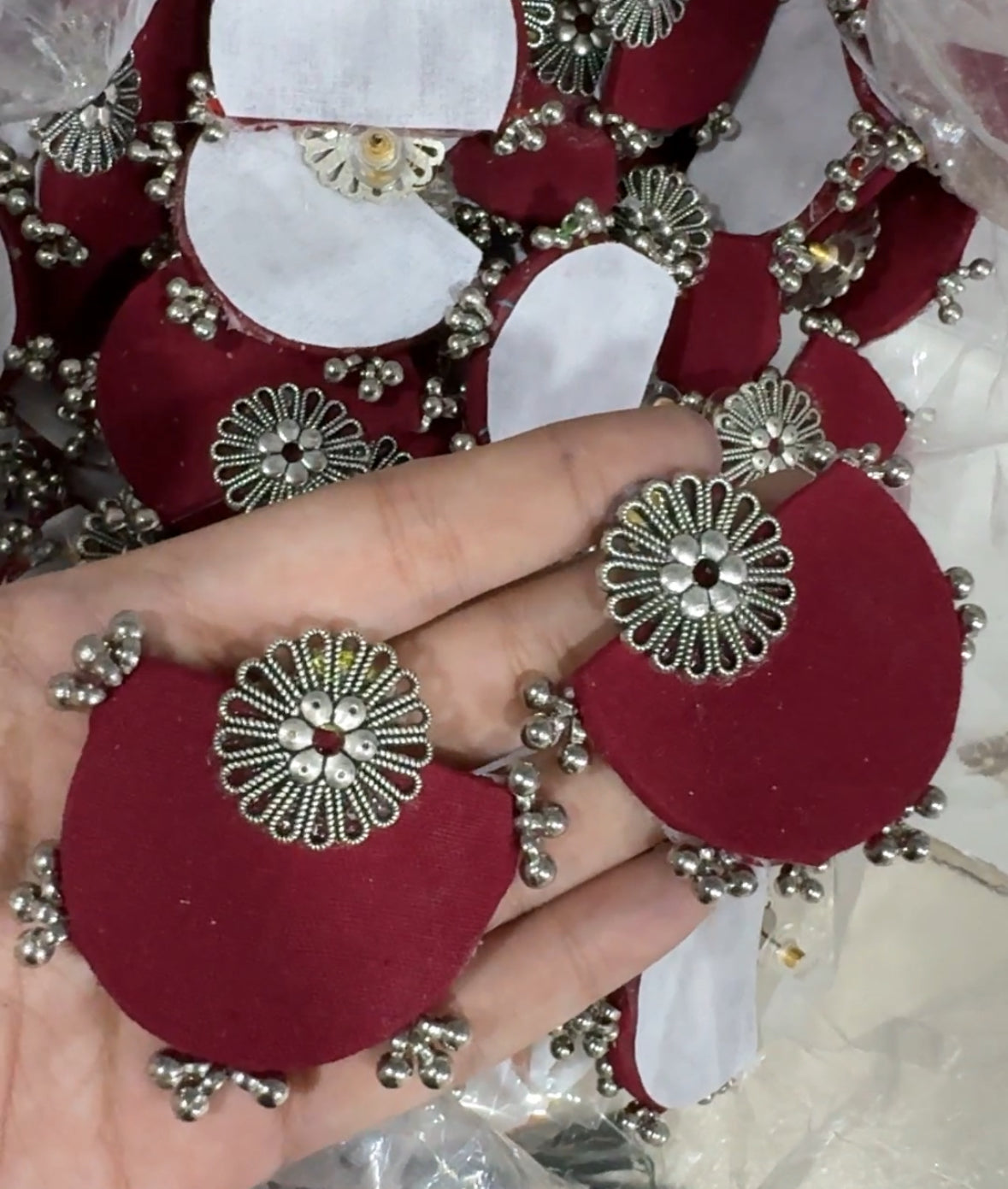 Fabric Earring